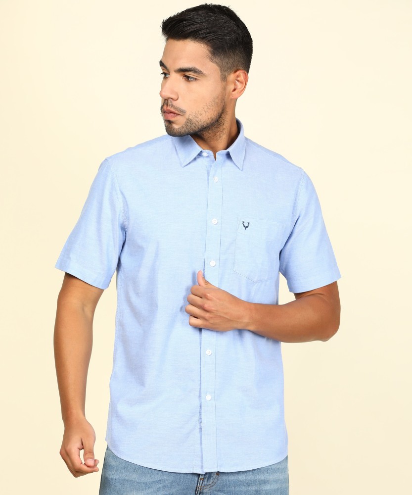 100% Cotton Allen Solly Blue Shirt at Rs 1330/piece in Goalpara
