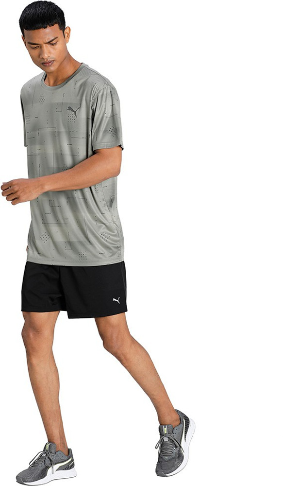 PUMA Solid Men Black Sports Shorts Buy PUMA Solid Men Black
