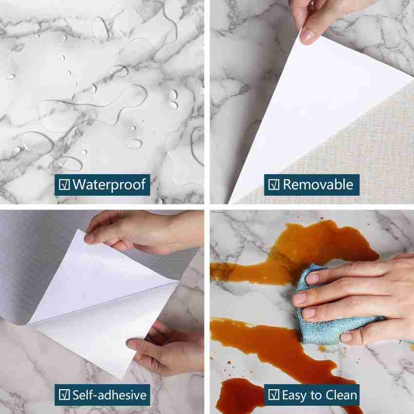 Gray Rose Gold Marble Contact Paper | Peel And Stick Wallpaper | Removable  Wallpaper | Shelf Liner | Drawer Liner | Peel and Stick Paper 295