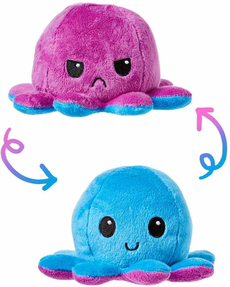 Blue mini octopus plush deals