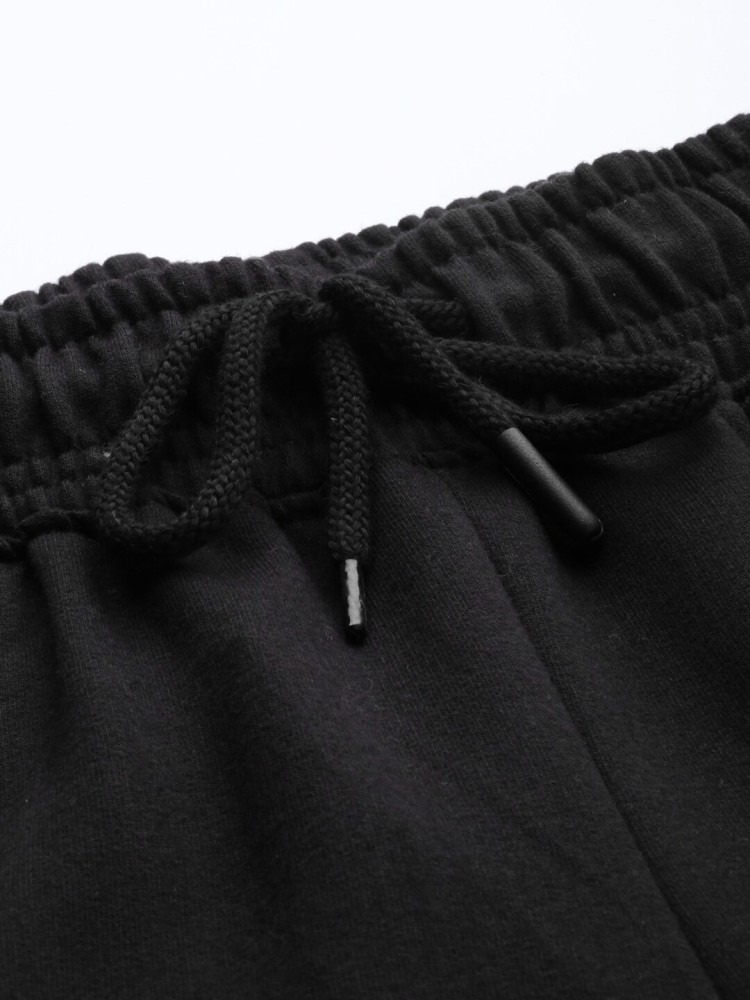 HARVARD Solid Women Black Track Pants