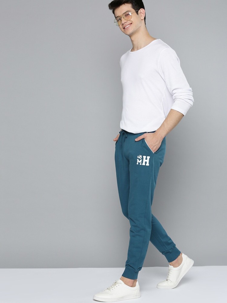 Mast Harbour Navy Slim Fit Solid Track Pants 9352933htm  Buy Mast Harbour  Navy Slim Fit Solid Track Pants 9352933htm online in India