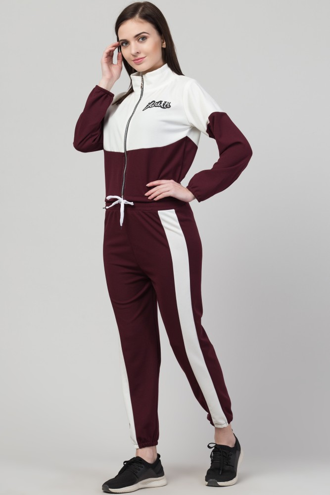 KAKOLI COLLECTION Solid Women Track Suit - Buy KAKOLI COLLECTION