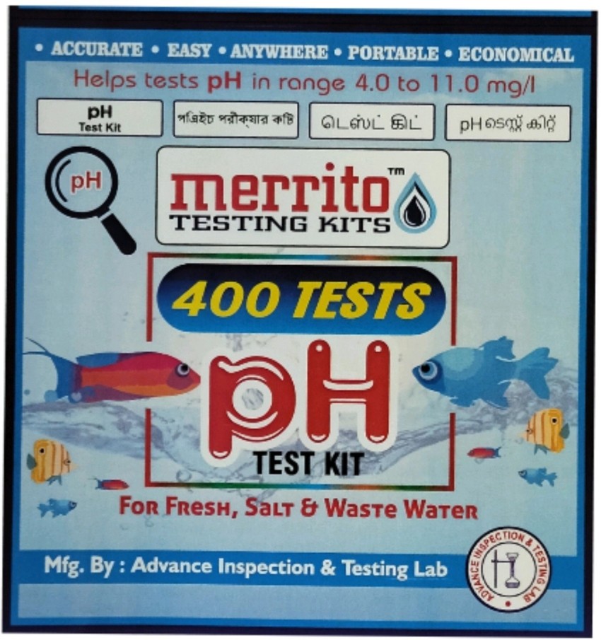MERRITO Liquid Aquarium Water Test Kit Price in India - Buy MERRITO Liquid  Aquarium Water Test Kit online at