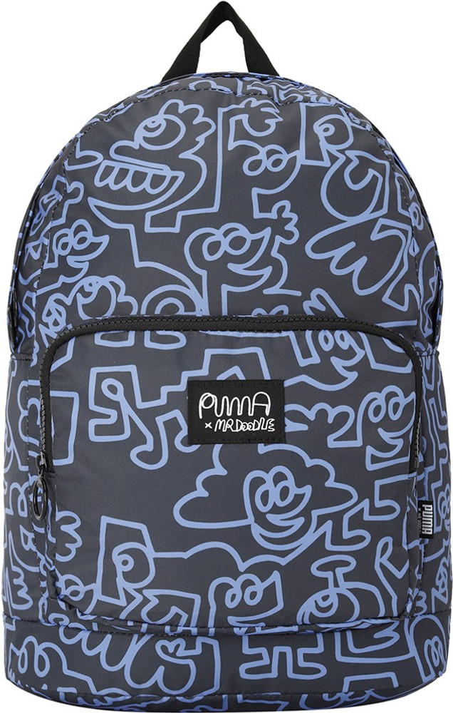 PUMA x MR DOODLE Backpack 23 L Backpack Black-AOP - Price in India |  Flipkart.com