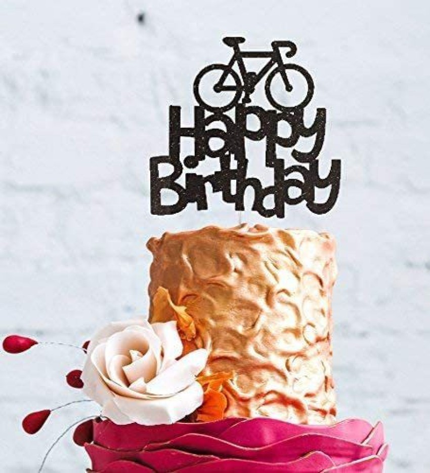 Handpainted Bicycle Cake » Once Upon A Cake