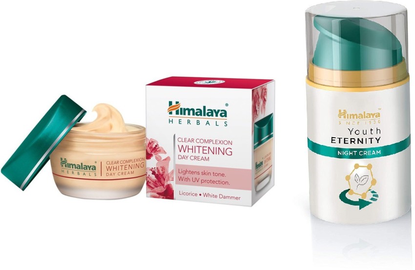 HIMALAYA Combo Pack of Clear Complexion Whitening Day Eternity