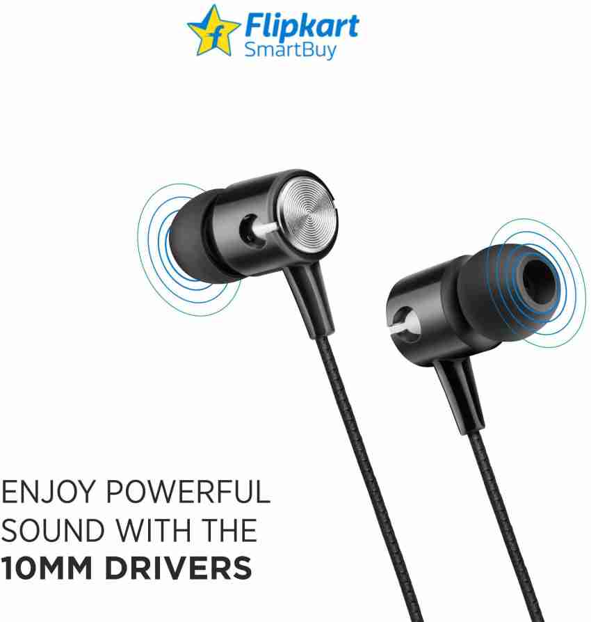 Flipkart SmartBuy BassWirez Wired Earphone With Mic Price in India