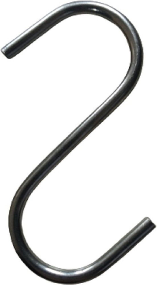Q1 Beads Stainless steel S-Shaped 3-inch Hooks hanger for Kitchen Hangers  Bathroom/Bedroom/shop/showroom Storage Room Office Outdoor Multiple uses  Hook 12 Price in India - Buy Q1 Beads Stainless steel S-Shaped 3-inch Hooks