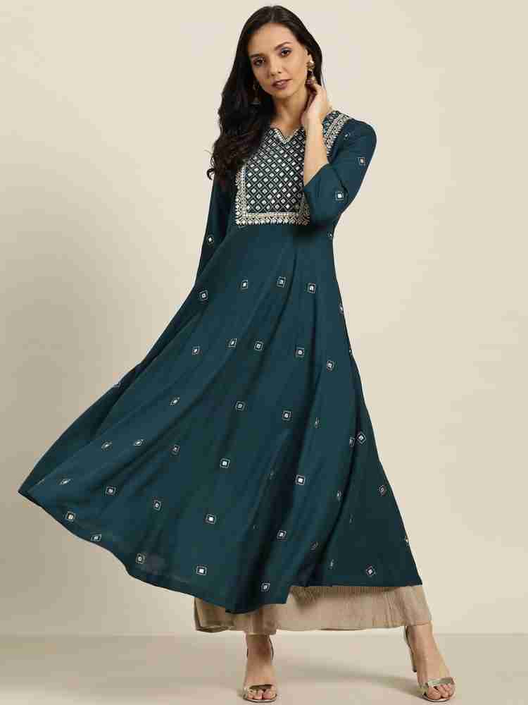 Sangria sales anarkali suits