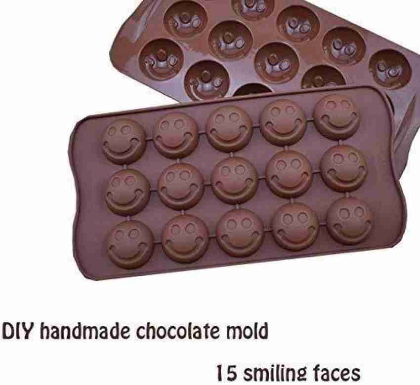 Happy Faces Silicone Chocolate Candy Mold