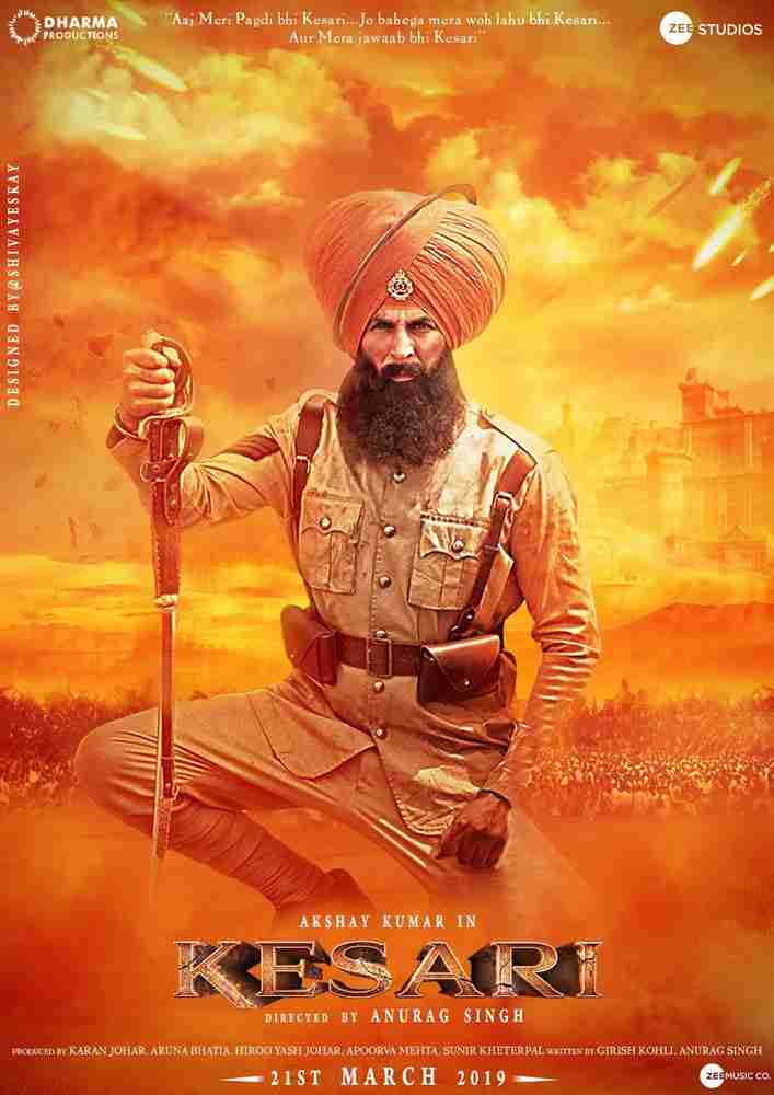 New hindi hotsell movie kesari online