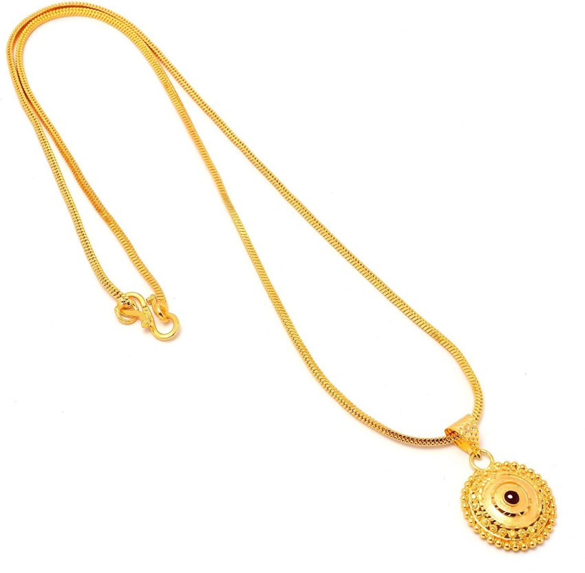 DIMIKI GOLD Plated Micro Polish Necklace Chain For Girls And Women