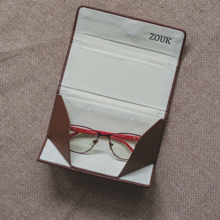 Zouk Mughal Motif Hardshell Eyewear Case for Glasses, Sunglasses