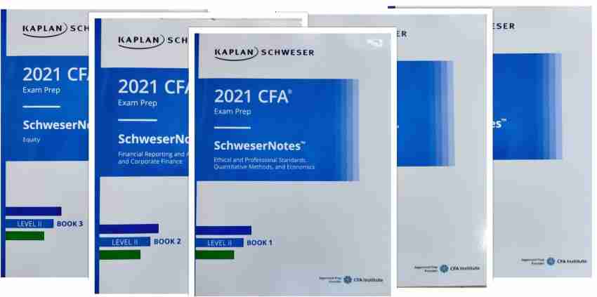 2021 CFA Level 2 Kaplan Schweser Notes (Set Of 7 Books): Buy