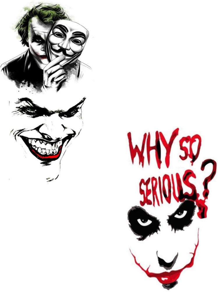 Joker Tattoo Vector Art Icons and Graphics for Free Download