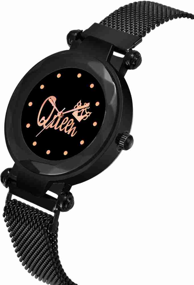 Flipkart watch best sale girl black