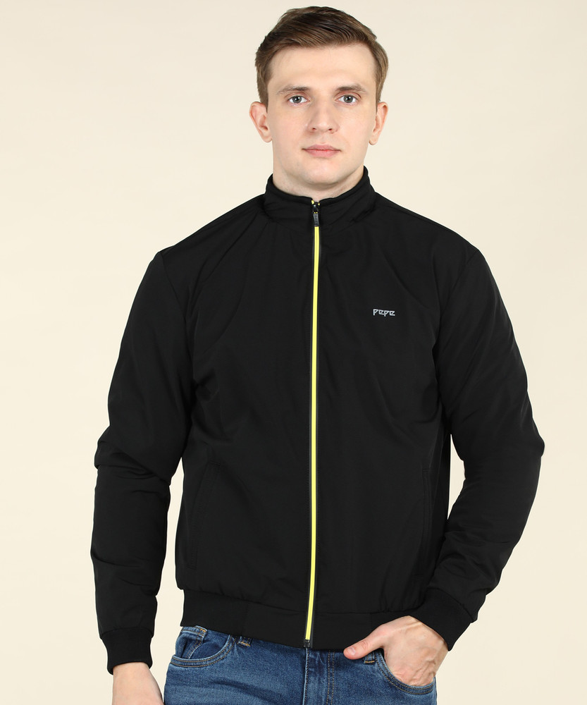 Pepe Jeans Full Sleeve Solid Men Jacket - Buy Pepe Jeans Full Sleeve Solid  Men Jacket Online at Best Prices in India | Flipkart.com