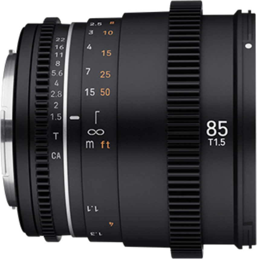 Samyang 85mm T1.5 VDSLR MK2 For Sony E Wide angle Prime Lens