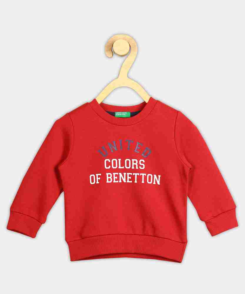 Benetton on sale logo sweatshirt