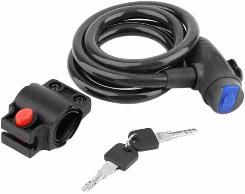 JMD GLOBAL SALES Titanker Bike Locks Cable and Coiled Secure Keys