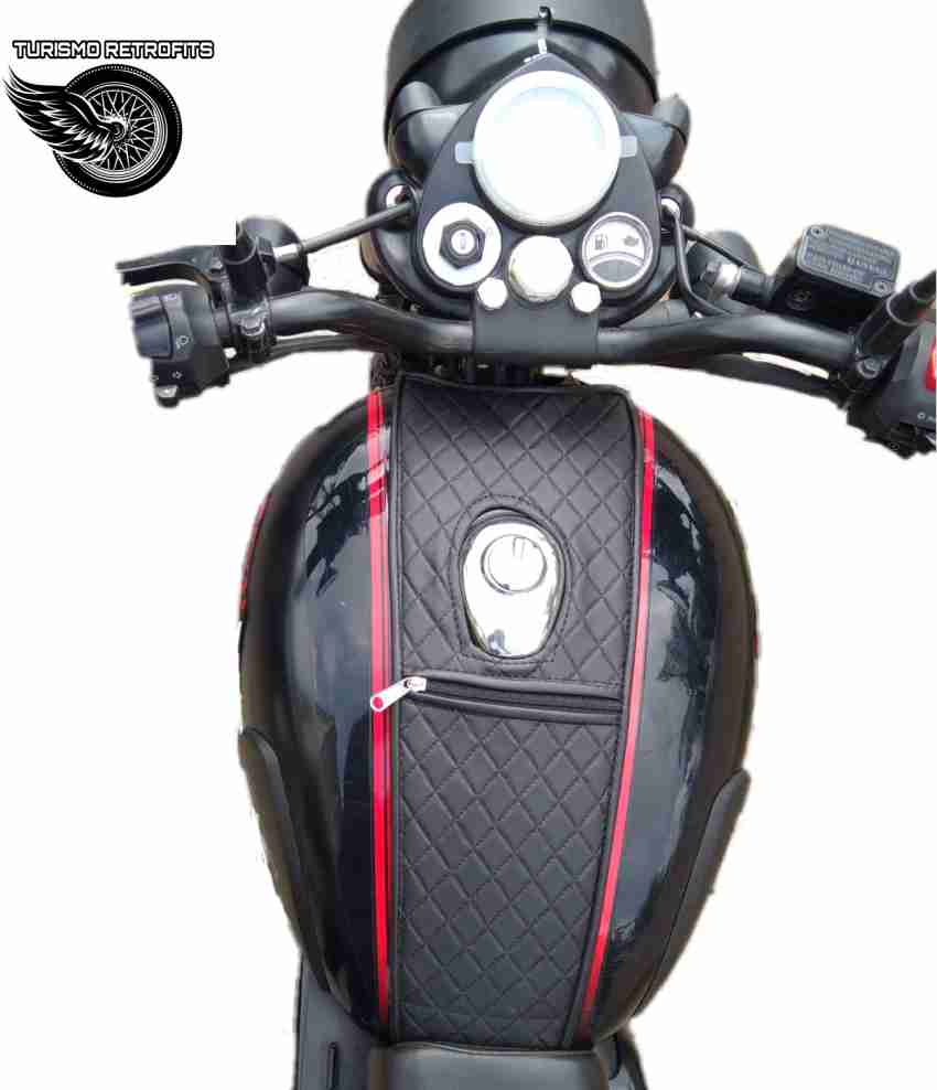 Leather Gas Tank Strap for Royal Enfield