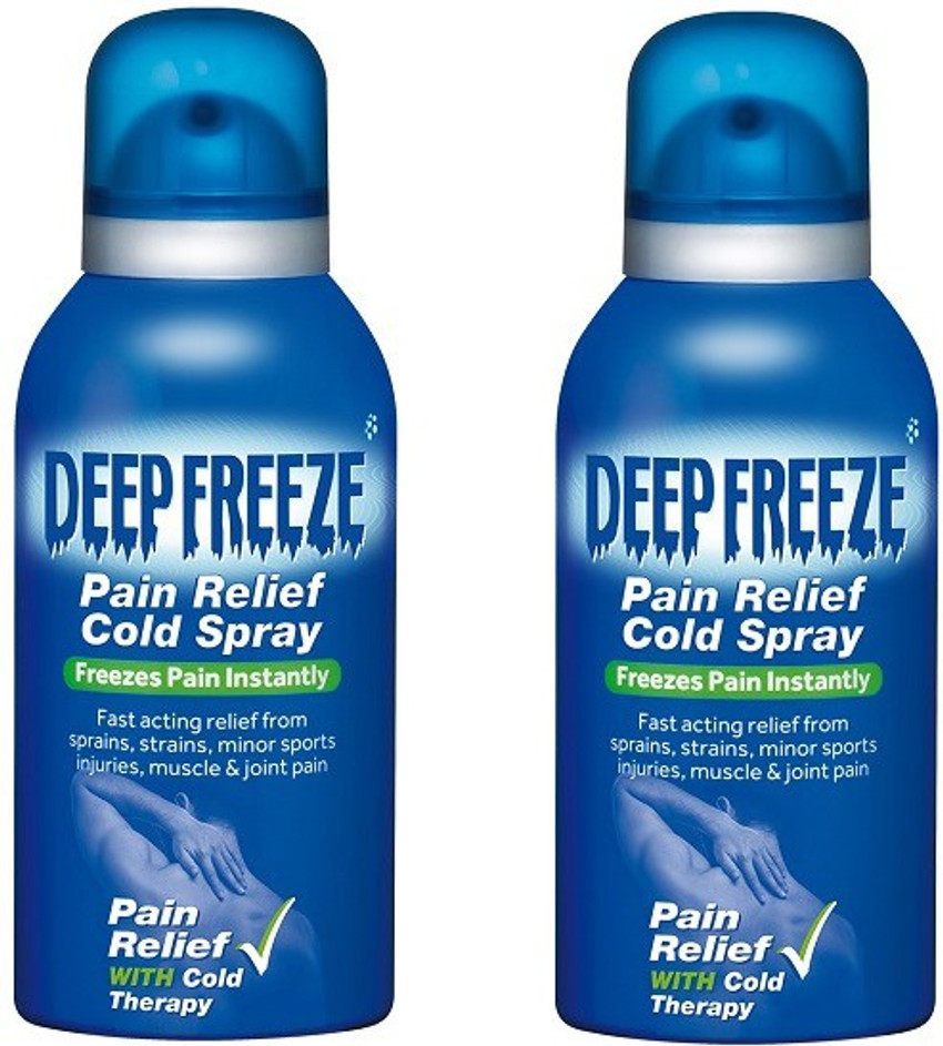 Deep online freeze spray