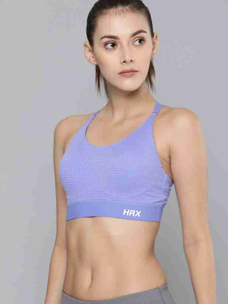 HRX by Hrithik Roshan Women Sports Lightly Padded Bra (Purple