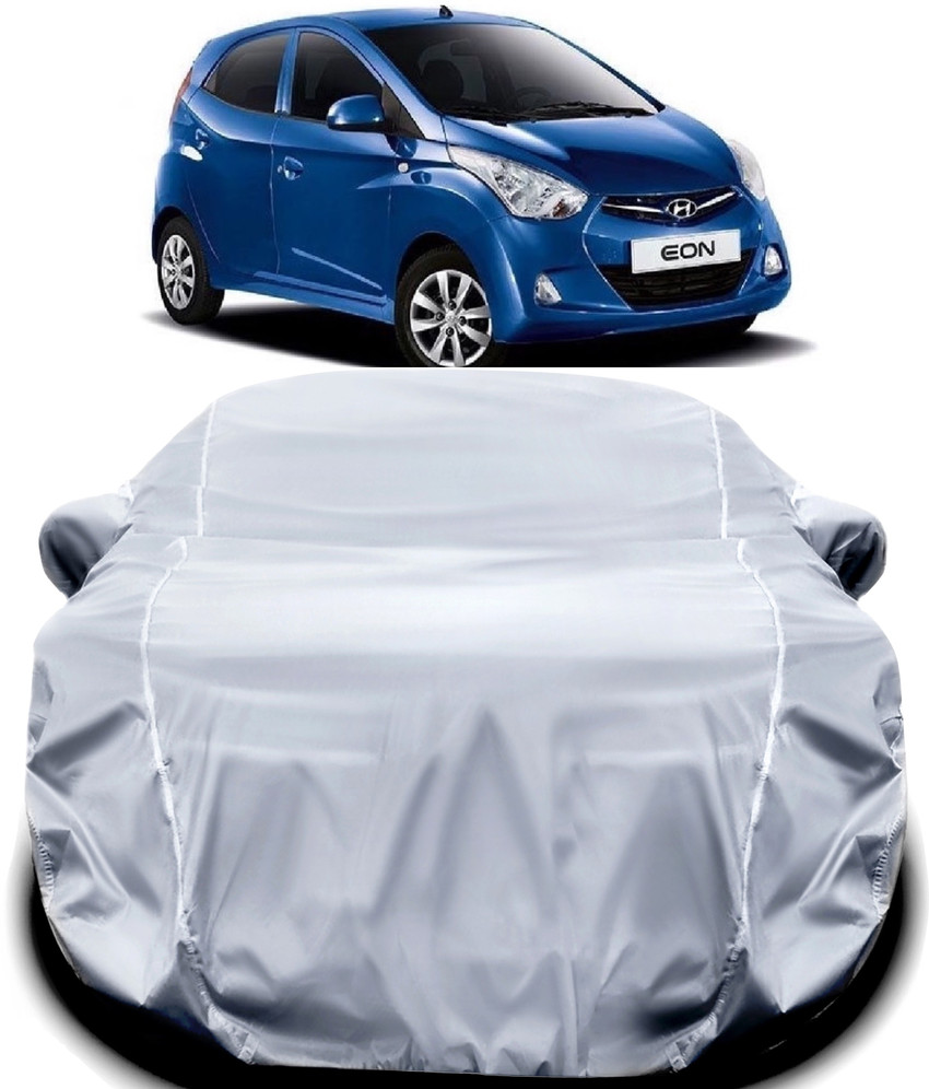 ANTIRO Car Cover For Hyundai Eon With Mirror Pockets Price in