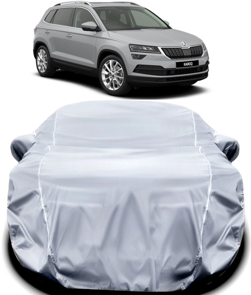ANOXE Car Cover For Skoda Karoq (With Mirror Pockets)