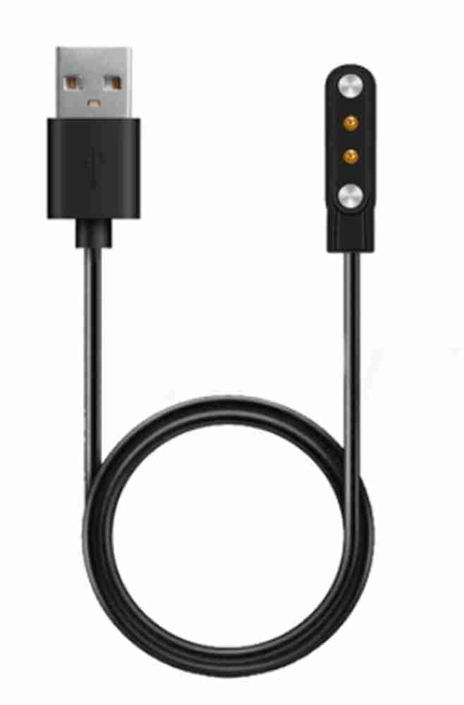 Nature hike Magnetic Charging Cable 2 m W26 Smartwatch Charger USB Charging Cable Fitness Tracker Wristwatch Black Magnetic Port Nature hike Flipkart