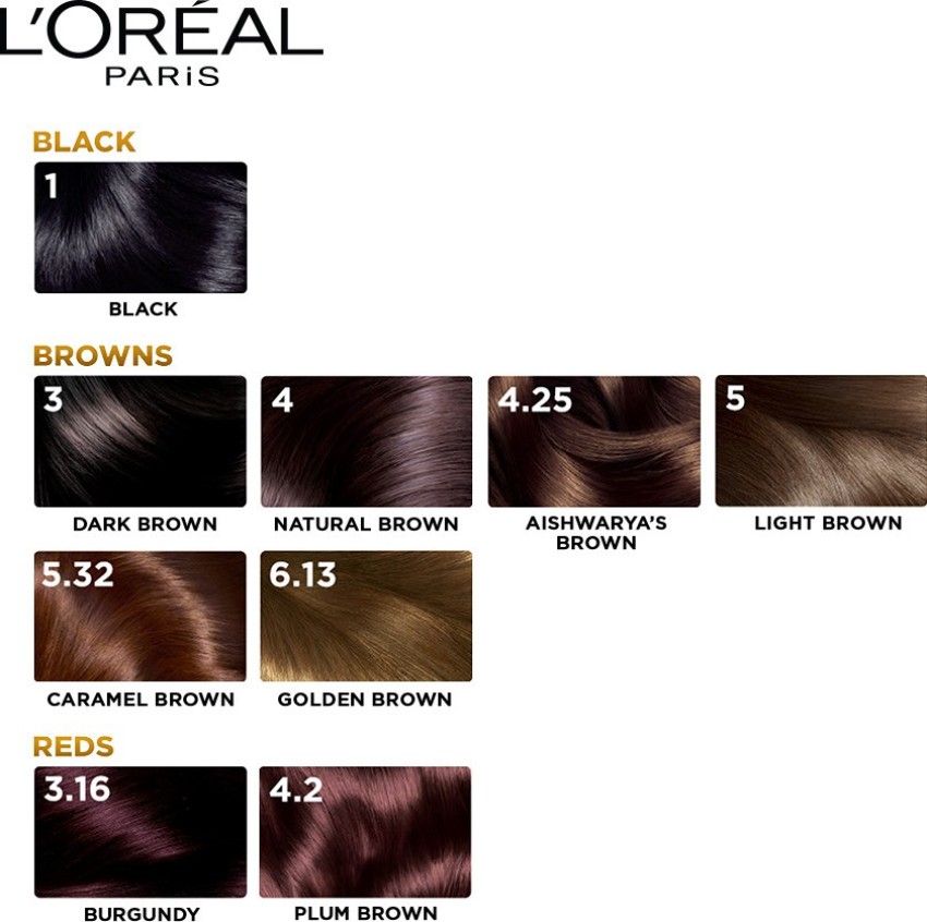 L'Oreal Paris Casting Creme Gloss Ultra Visible Hair Color - Cherry Burgundy  566 (100g + 60ml)