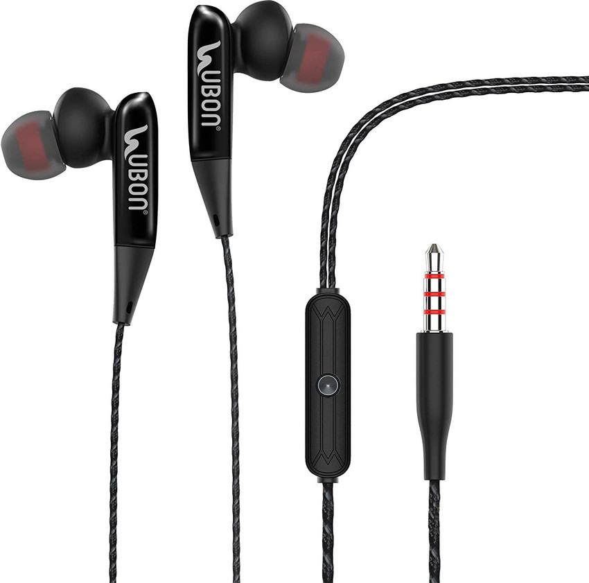 Ubon earphones wired outlet