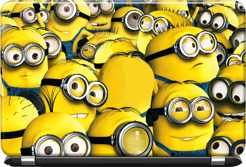 CAVE ART Minions Funny Yellow Animation HD Laptop Skins
