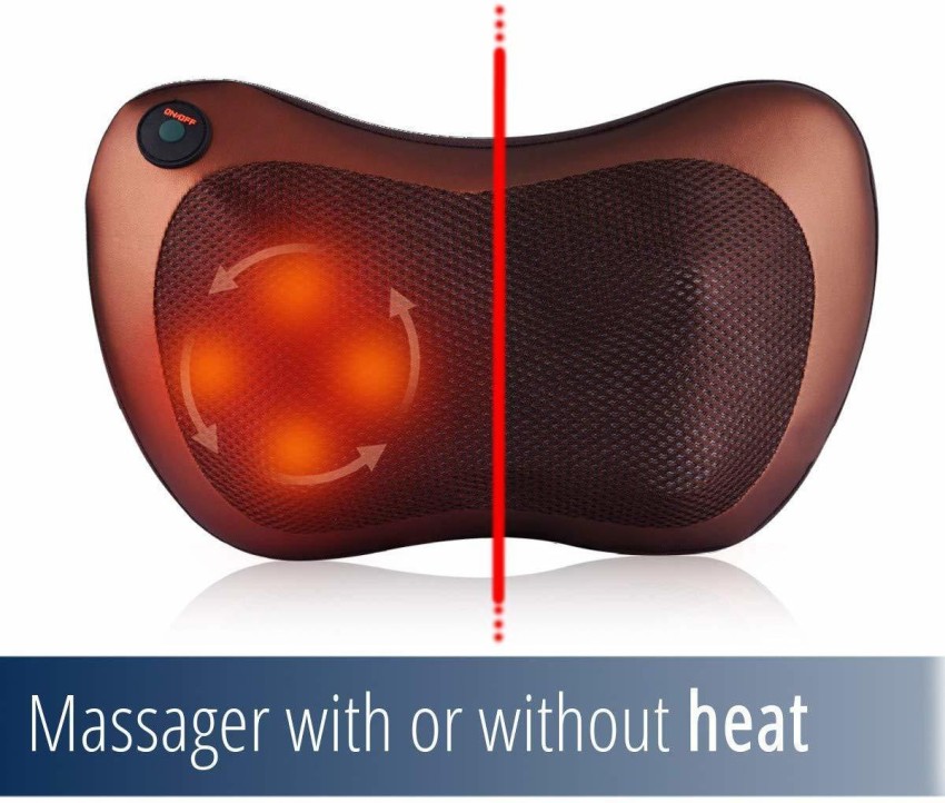 NIWRT Neck Massager Pillow with Heat - Shiatsu Back and Shoulder Massager  with Deep Tissue Kneading, Electric Back Massage for Full Body, Relaxation  at Home, Car & Office 