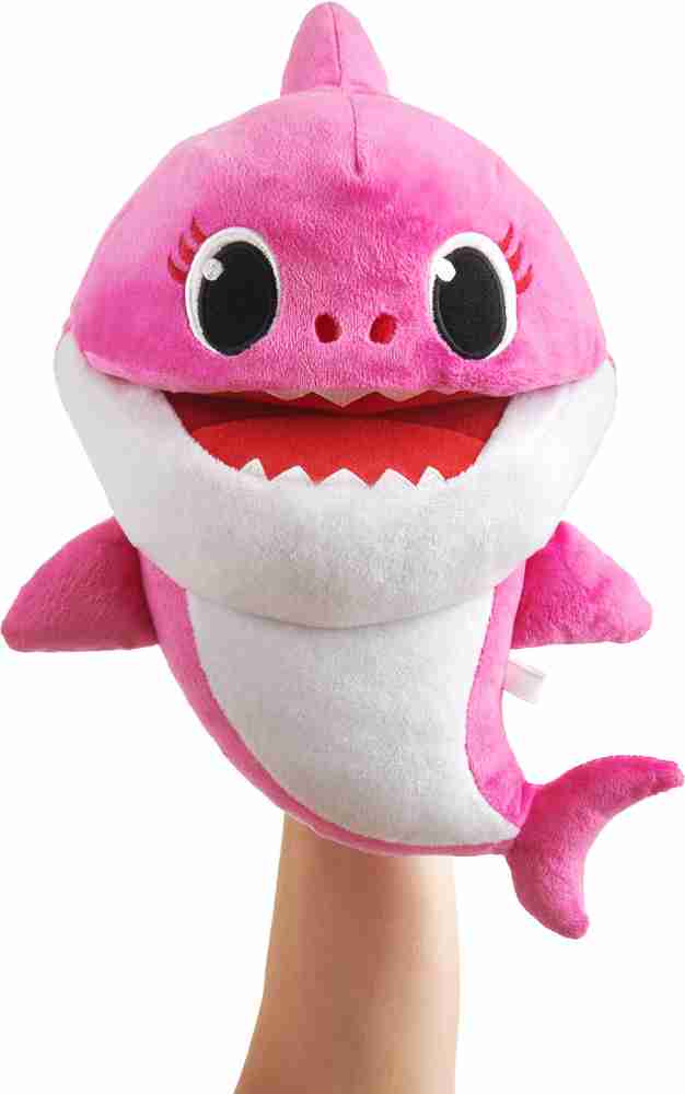 WowWee BabyShark Pinkfong Shark Family Plush Puppet Mommy for Kids 3 Above Pinkfong Shark Family Plush Puppet Mommy for Kids 3 Above Buy Multi toys in
