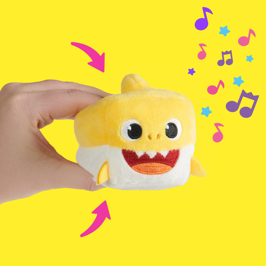 Baby shark plush best sale cube