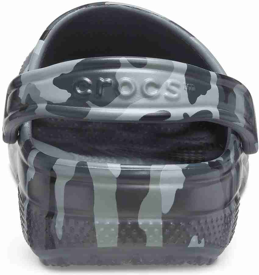Crocs best sale grey camo