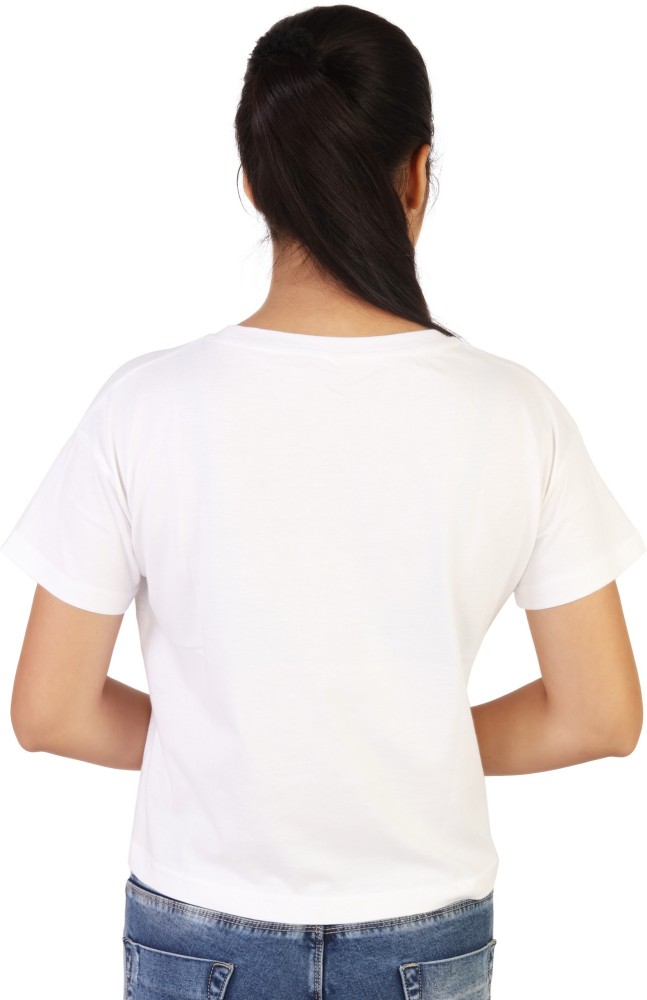 Short Sleeve Korean Top (White) in Noida at best price by Fashion Focus -  Justdial