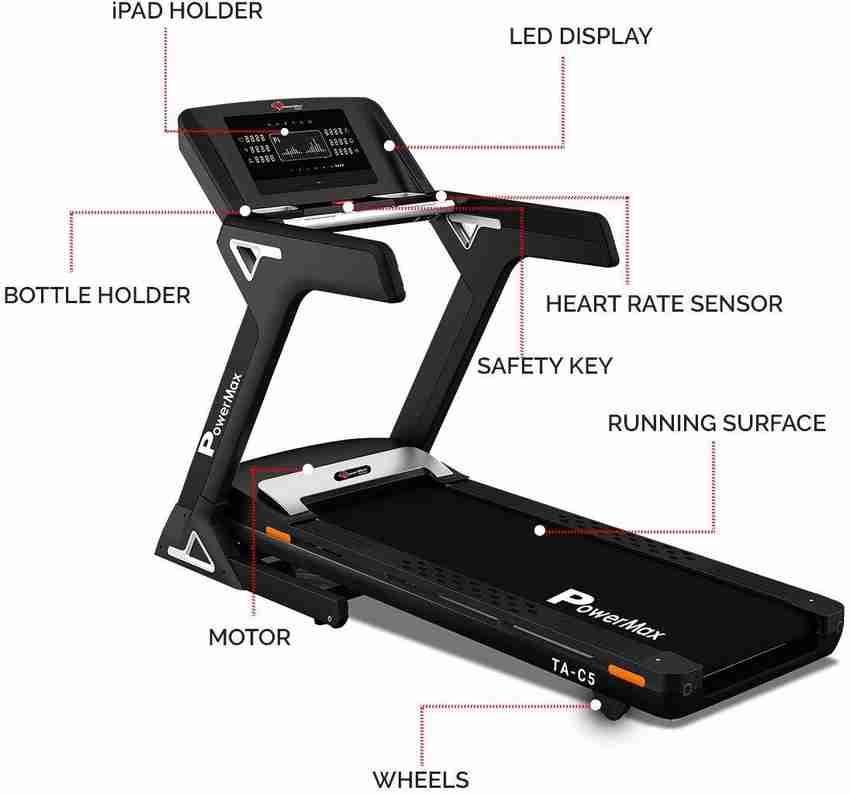 Powermax commercial treadmill shop