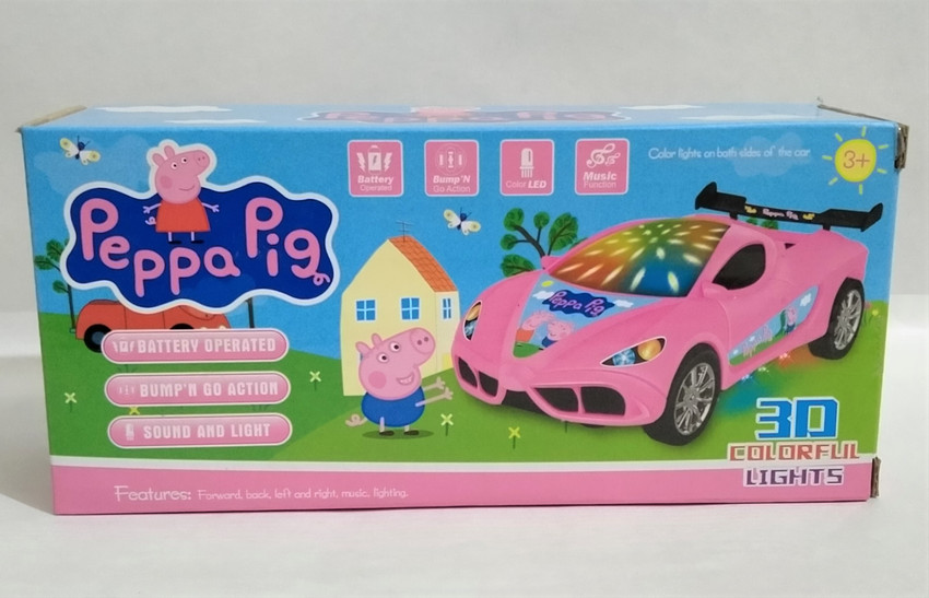 Peppa pig battery car hotsell
