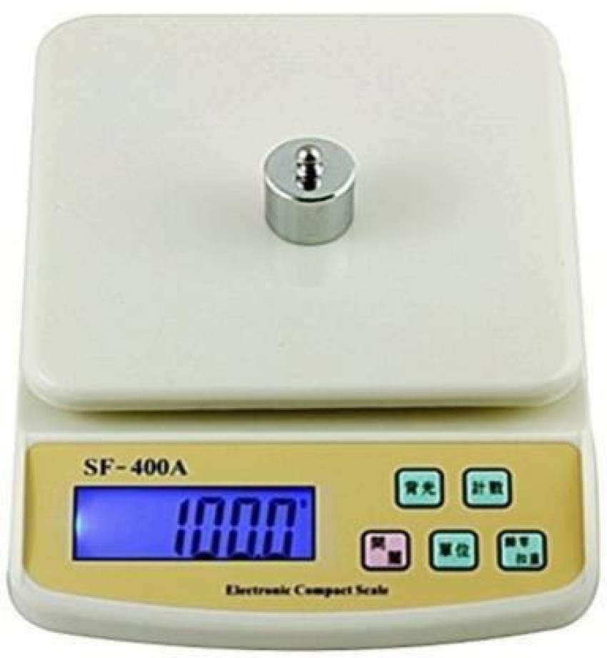 Kitchen Weighing Scale with Adaptor 10 kg with Tare Function SF 400A