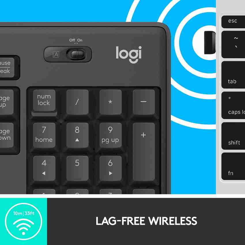 Mk295 silent 2025 wireless