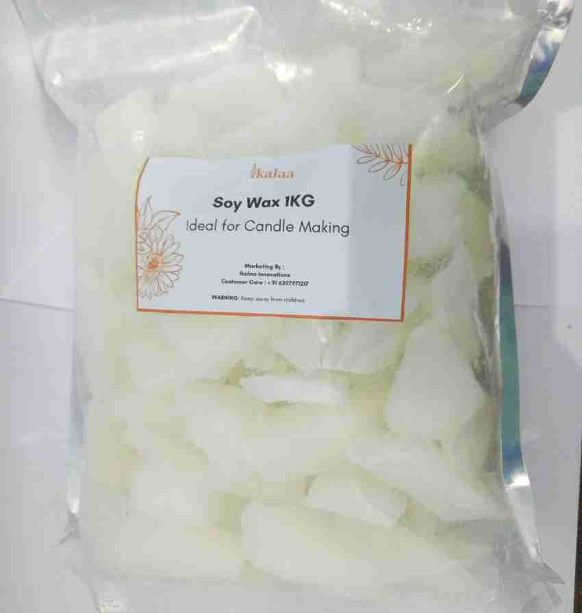 cartpanda Pure Soy Wax Flakes for Candle Making - 1 kg Make High Grade  Candle Price in India - Buy cartpanda Pure Soy Wax Flakes for Candle Making  - 1 kg Make