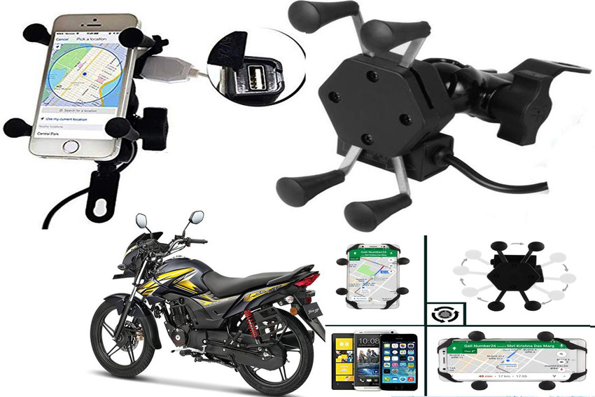 SHOP4U 2.1Amp. Fast Charger for Honda Shine BS6 with Bike Mobile