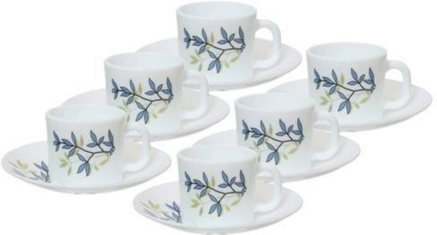 Buy LaOpala Chai/Tea Cup Set - Opalware, Lush Greens, Princess