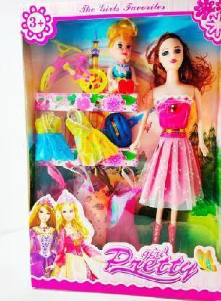 Barbie doll discount set rs 100