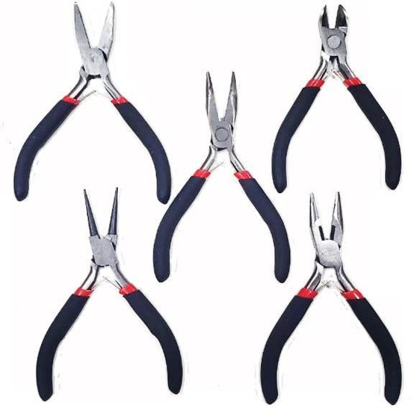 3 Piece( One Set) Jewelry tool set Pliers Stainless Steel Small size Needle  Nose Pliers DIYJewelry