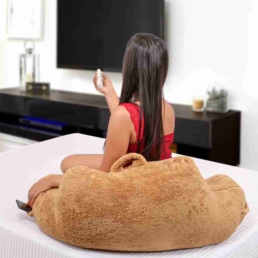 Bed lounge back support on sale pillow for tv and reading