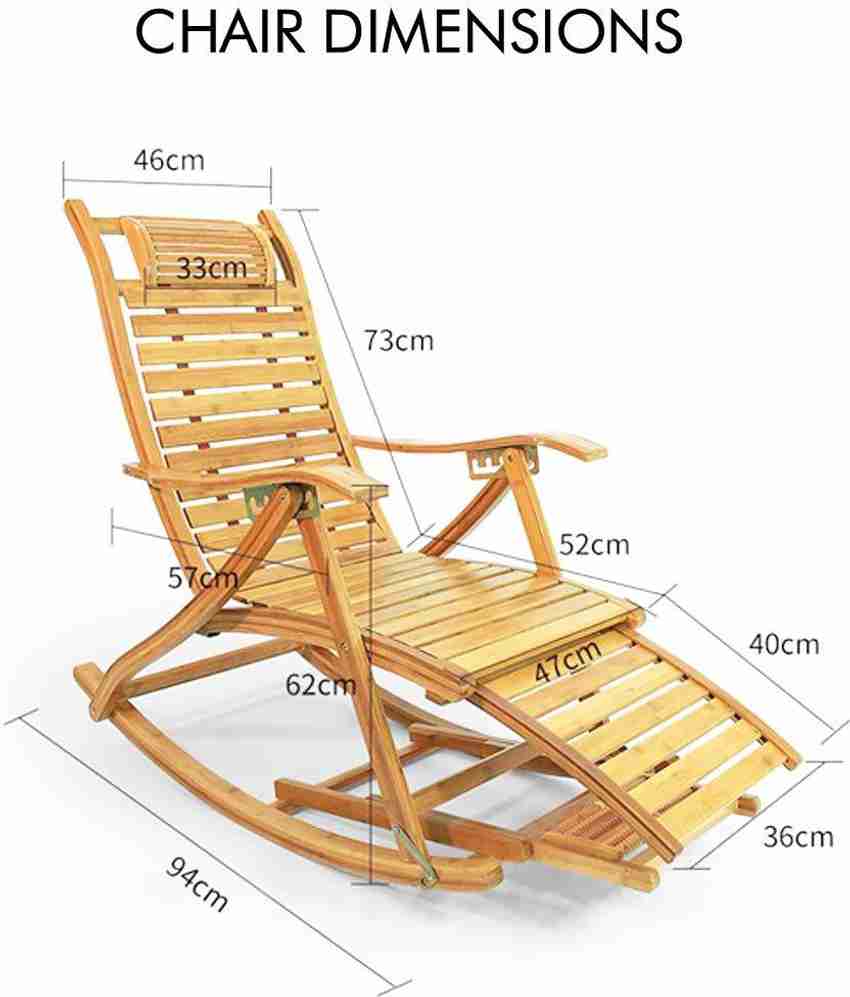 Bamboo easy cheap chair price